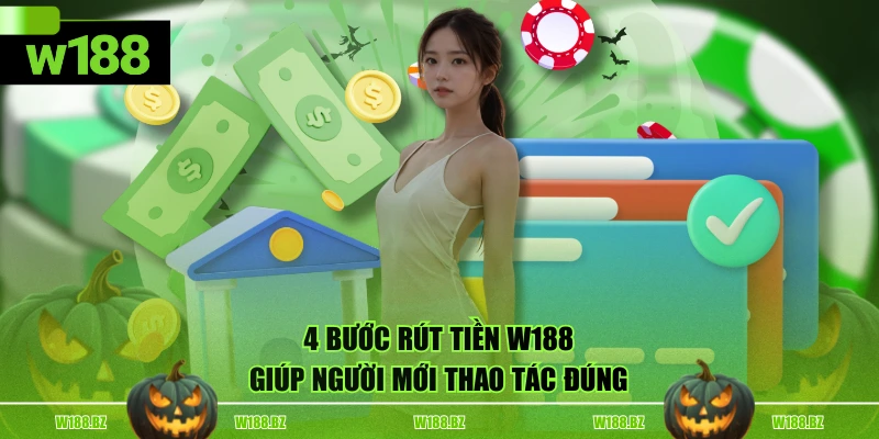 Rút Tiền W188 2 4 bước rút tiền W188 giúp người mới thao tác đúng