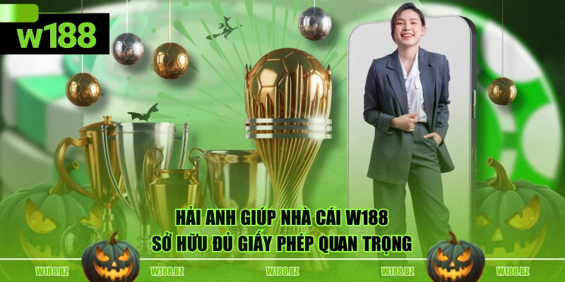 CEO Miu Miu 2 Hải Anh giúp nhà cái W188 sở hữu đủ giấy phép quan trọng